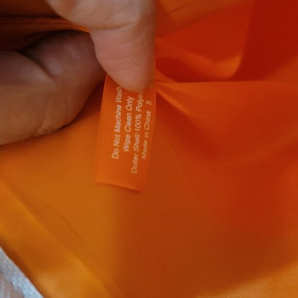 Clinique Orange Open Canvas Tote bag - Picture 9 of 11